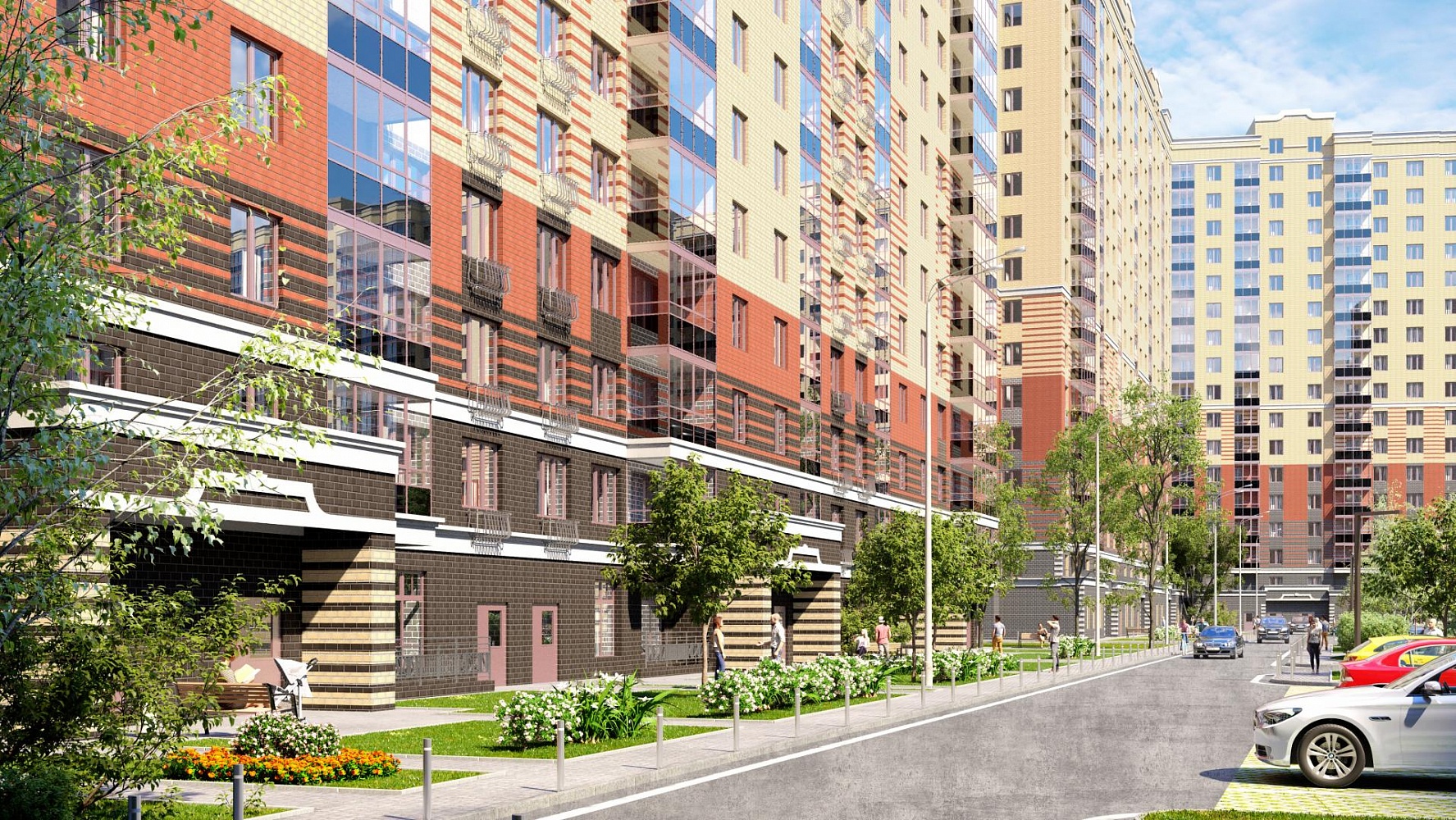 двор ЖК Две столицы