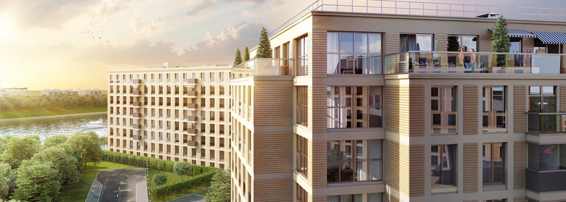 ЖК Петровский квартал на воде