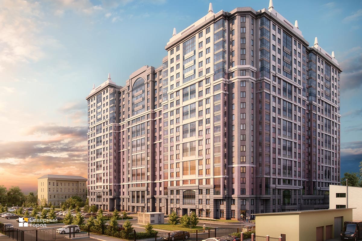 ЖК Петровская ривьера вид сверху